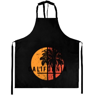 Discover Hollywood California Cool Native Palm Tree Aprons