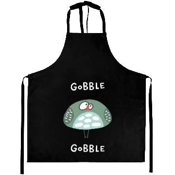 Discover Gobble Gobble Strange Bird Aprons