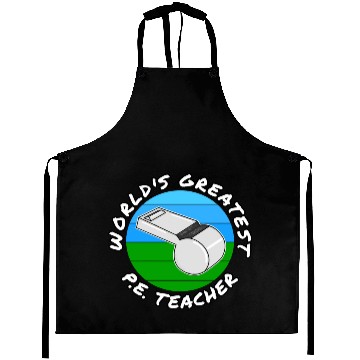 Discover World s Greatest P E Teacher Physical Education Aprons