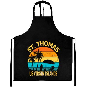 Discover Travel St Thomas Us Virgin Islands Vacation Souven Aprons