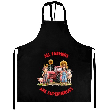 Discover All farmers are superheroes Aprons