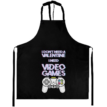 Discover Valentine s Day Video Game Lover Aprons