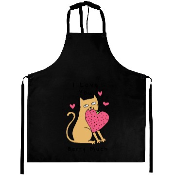 Discover I Love You Berry Much Aprons