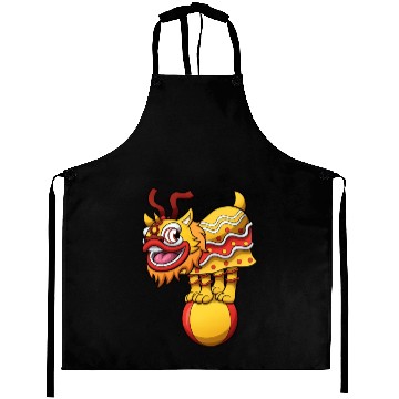Discover Lion Dance Act Aprons