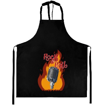 Discover Rock & Roll Aprons