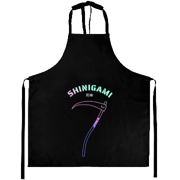 Discover Shinigami scythe - god of death Aprons