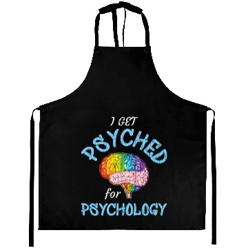 Discover Psyched Psychology Psychologist Aprons