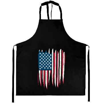 Discover AMERICAN FLAG INDEPENDENCE DAY FREEDOM DREAM USA Aprons