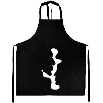 Discover Illusion Encounter - Abstract Two Face Aprons