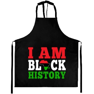 Discover I Am Black History Juneteenth Aprons