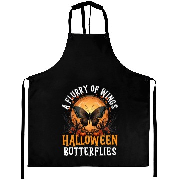 Discover Butterfly Halloween Trick Or Treat Insect Lover Aprons
