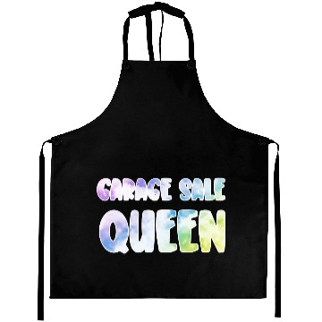 Discover Garage Sale Queen pastel cloud Aprons