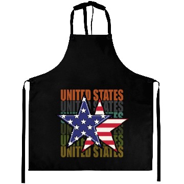 Discover God bless America the land of the free Aprons