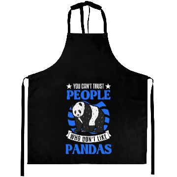 Discover Panda Lover Bear Gift Aprons