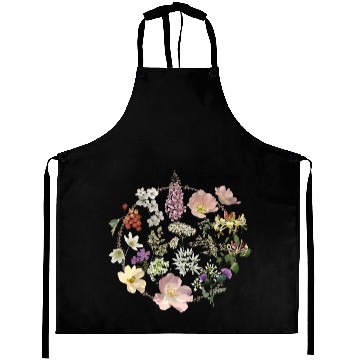 Discover WILDFLOWER Aprons, WOMEN'S BOHO WILD FLOWERS