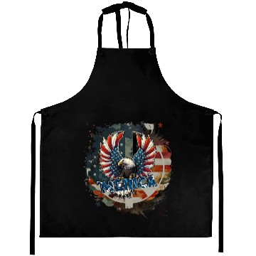 Discover 4th july Eagle Aprons
