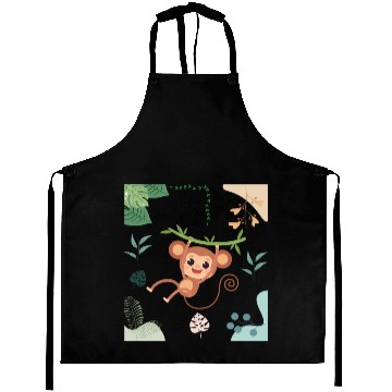 Discover Baby Monkey Aprons