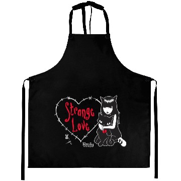 Discover Emily The Strange Strange Love Aprons