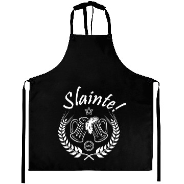 Discover Slainte Irish Beer Greeting Aprons