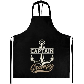 Discover Boating Cruise Vacation Captain Grampy Aprons