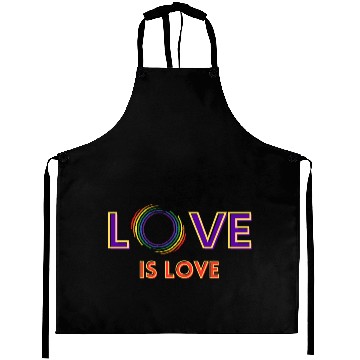 Discover love is love Aprons
