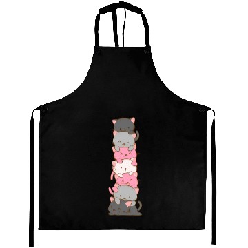 Discover Demigirl Pride Kawaii Cat Aprons