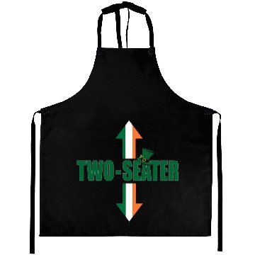 Discover Irish Flag Two Seater Party-Trashy Humor Aprons