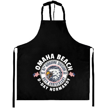 Discover Omaha Beach airborne division 80th anniversary Aprons