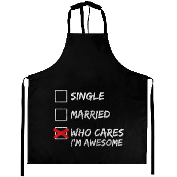 Discover I Don't Care Attitude To Life Resistance Aprons