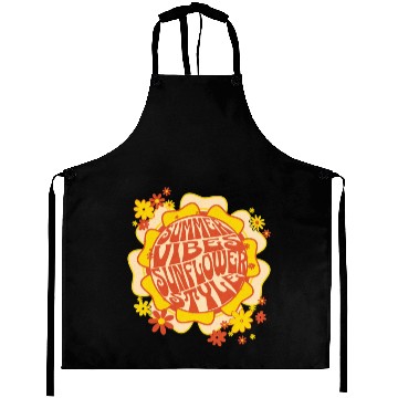 Discover SUMMER VIBES SUNFLOWER STYLE Aprons