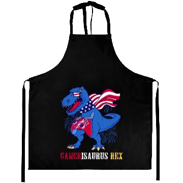 Discover Amerisaurus Rex Independence Day USA Party Aprons