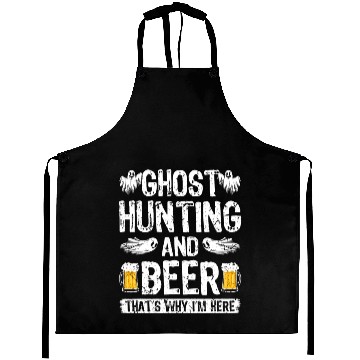 Discover Ghost Hunting Paranormal Researcher Ghost Aprons