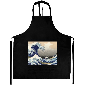 Discover The Great Wave off Kanagawa light Aprons