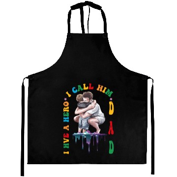 Discover I Have A Hero I Call Him Dad Aprons