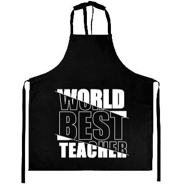 Discover World Best Teacher Aprons