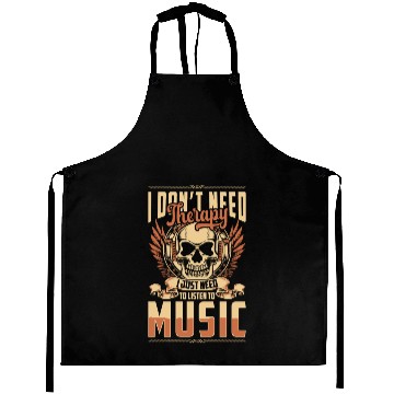 Discover Musician Party Love Festival Aprons