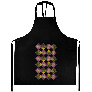 Discover Purple Mosaic Rhombuses. Aprons