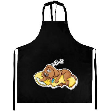 Discover Cute Dog Sleeping Aprons