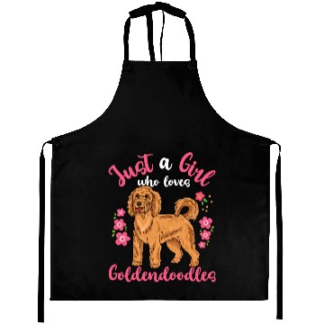 Discover Goldendoodle Dog Lover Aprons