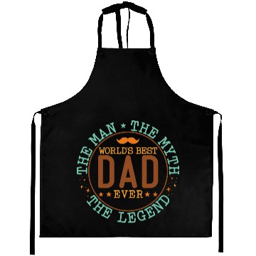 Discover best dad ever Aprons