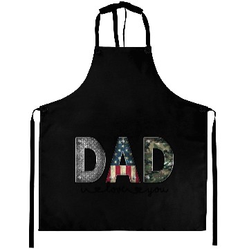 Discover Dad I love you Aprons