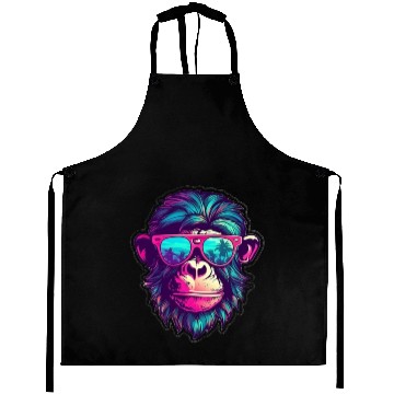 Discover Miami Sunglass Monkey - Embrace the Sun Aprons