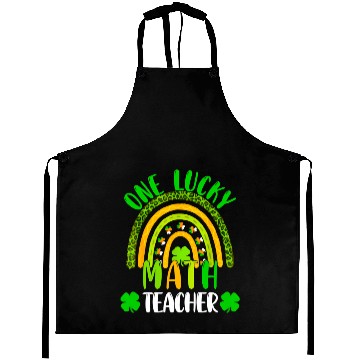 Discover One Lucky Math Rainbow Teacher St Patricks Day Rai Aprons