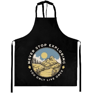 Discover Desert Mountain Adventure Aprons