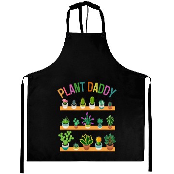 Discover Plant Daddy Succulents Dad Gardener Gardening Aprons