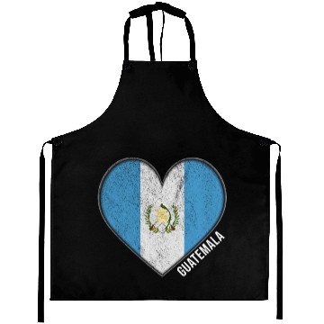 Discover Guatemala Flag Aprons