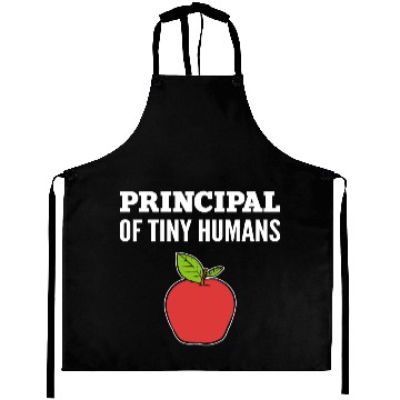Discover Principal Tiny Humans School Principal Gift Aprons