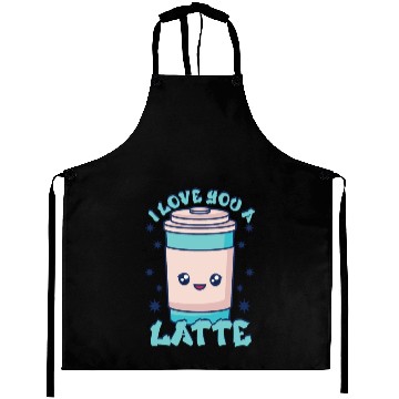 Discover I Love You A Latte Couples Romance Aprons