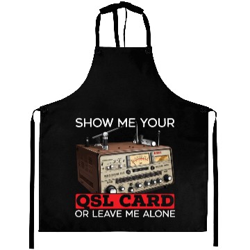 Discover Ham Radio Operator Morse Code Radioactivity Aprons
