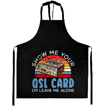 Discover Ham Radio Operator Morse Code Radioactivity Aprons